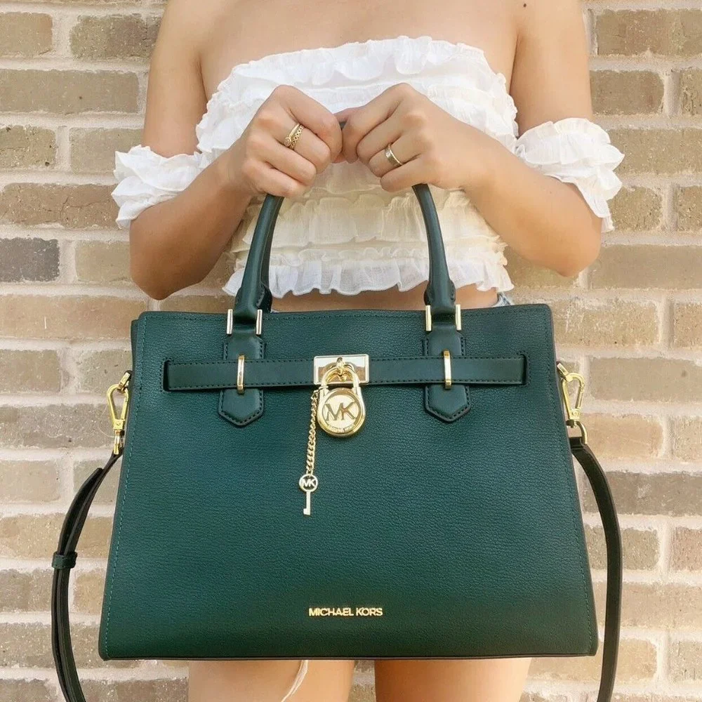 Michael Kors Satchel Crossbody Pebbled Leather - Picture 1 of 5